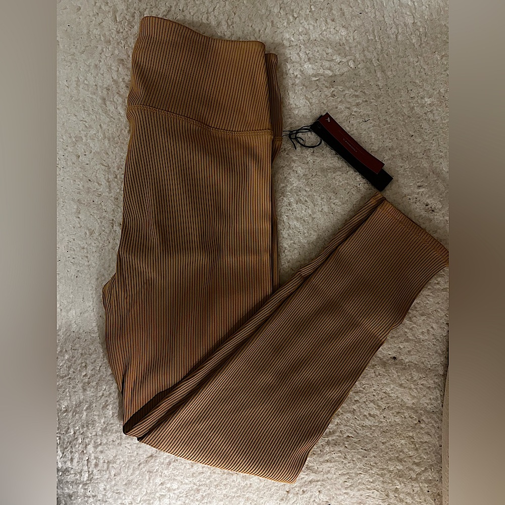 Carbon38 7/8 Ribbed Leggings new with tags